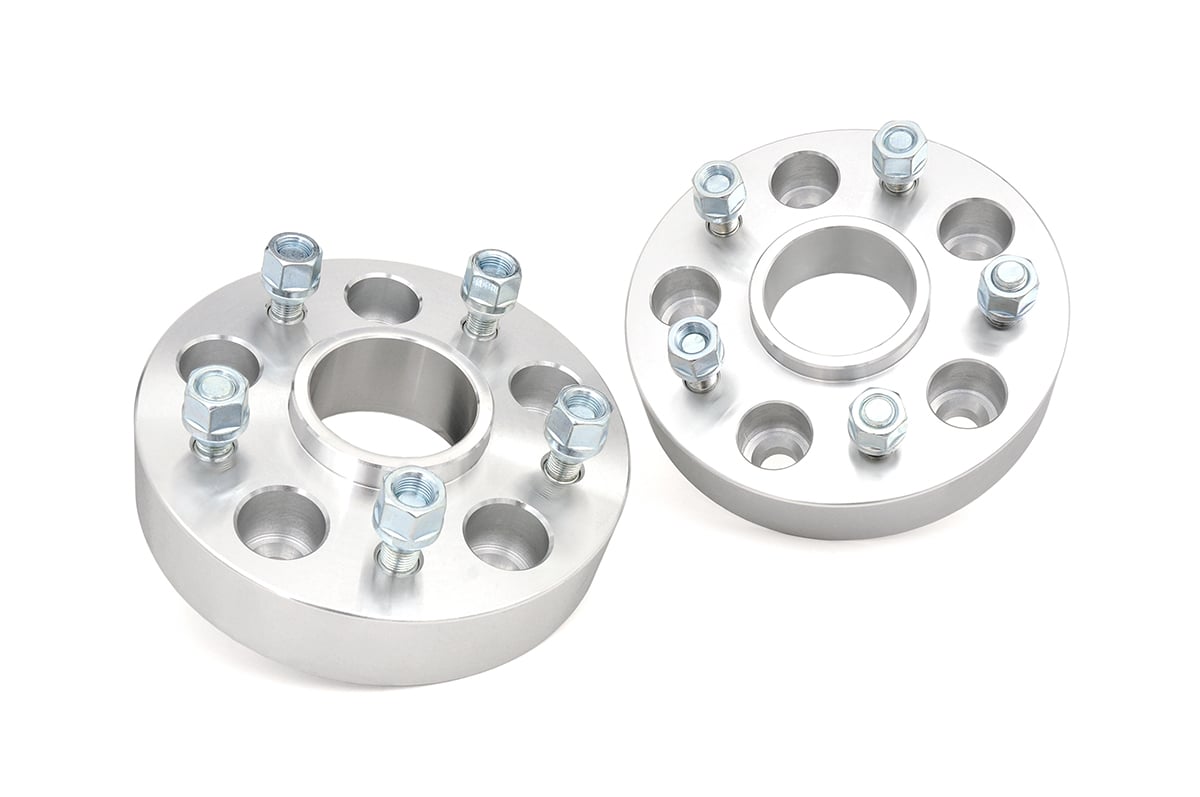 Dodge Ram 1500 Wheel Spacers - Rough Country - 2 Inch, 5x5.5 Bolt Pattern - '02-'10